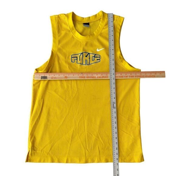 Nike Vintage Force Workout Jersey Yellow / Black Men's Large (L) - Picture 4 of 7